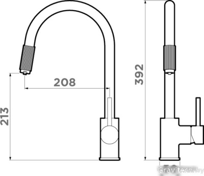 Смеситель Omoikiri Tamura-BN
