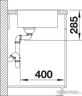 Кухонная мойка Blanco Supra 400-IF