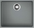Кухонная мойка Omoikiri Bosen 54-U GR (leningrad grey)