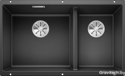 Кухонная мойка Blanco Subline 430/270-U (антрацит) 523151