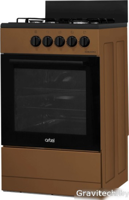 Кухонная плита Artel Apetito 50 00-G (коричневый)