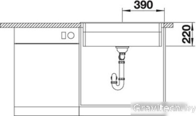 Кухонная мойка Blanco Etagon 8 (жасмин) 525192