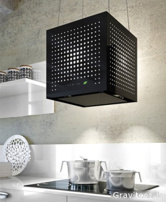 Кухонная вытяжка Falmec Rubik E-ion 42 450 м3/ч (черный)