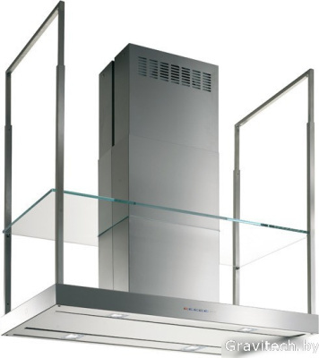 Кухонная вытяжка Falmec Europa Fasteel Island 90 800 м3/ч (нержавеющая сталь)