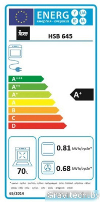 Электрический духовой шкаф TEKA HSB 645 [41560153]