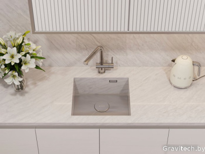 Кухонная мойка Omoikiri Kasen 48-26 INT IN (нержавеющая сталь)