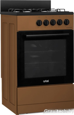 Кухонная плита Artel Apetito 50 00-G (коричневый)