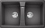 Кухонная мойка Blanco Lexa 8 (темная скала) 524961