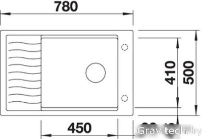 Кухонная мойка Blanco Elon XL 6 S (кофе) 524843