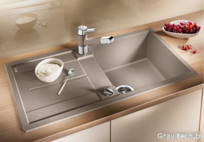 Кухонная мойка Blanco Metra 5 S (серый беж) [517348]