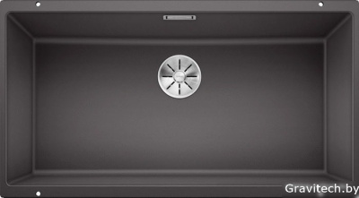 Кухонная мойка Blanco Subline 800-U (темная скала) 523142