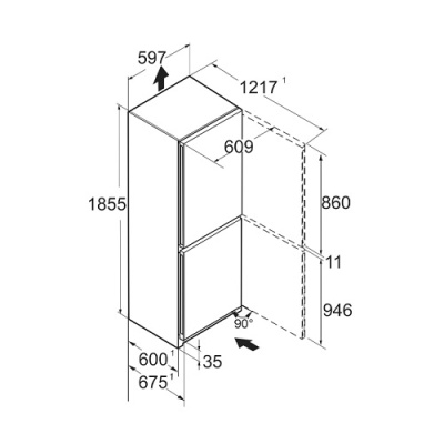Холодильник Liebherr CNsff 5204 Pure