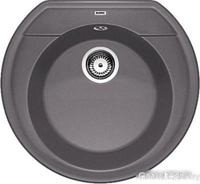 Кухонная мойка Blanco Rondoval 45 (темная скала) [518915]