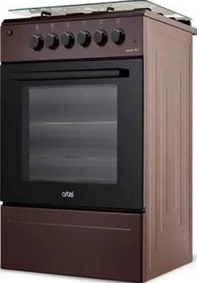 Комбинированная плита ARTEL Apetito 50 01-E с ГК, коричневый