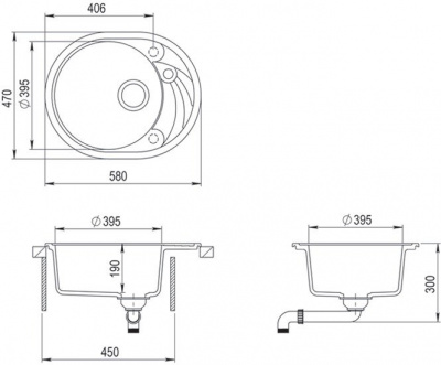 Кухонная мойка TEKA Clave 45 S-TQ (топаз)