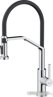 Смеситель Omoikiri Makkari 2 Plus-SB-C-BL (хром/черный)