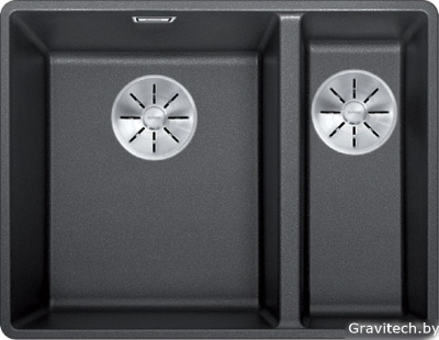 Кухонная мойка Blanco Subline 340/160-F (антрацит)