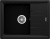 Кухонная мойка TEKA Stone 45 S-TG 1B 1D 115330045 (черный металлик)