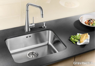 Кухонная мойка Blanco Supra 500-U (без клапана-автомата) [518205]