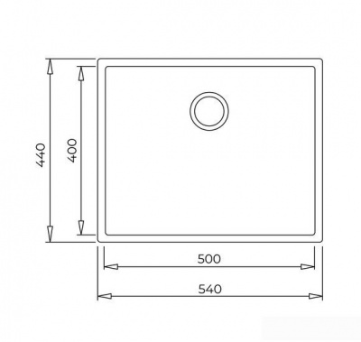 Кухонная мойка TEKA Square 50.40 TG (черный)