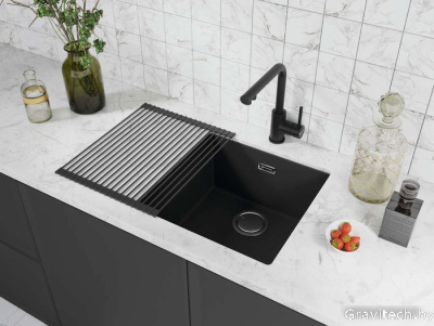 Смеситель Omoikiri Nakagawa 2 Plus-BL (черный)