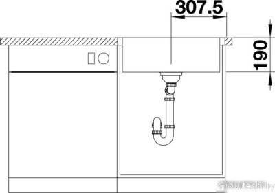 Кухонная мойка Blanco Lemis 6-IF 525108