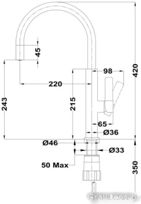 Смеситель TEKA Total 116030022