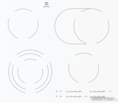Варочная панель Electrolux CKE6450WC
