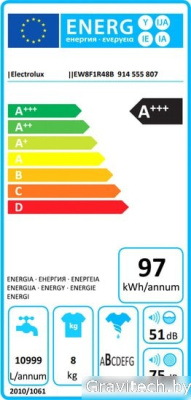Стиральная машина Electrolux EW8F1R48B