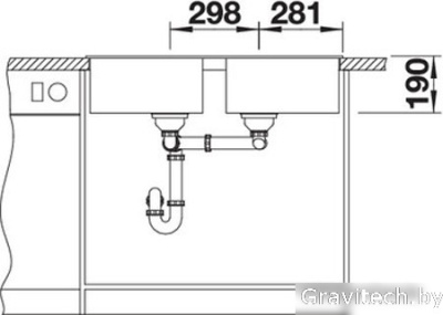 Кухонная мойка Blanco Zia 9 (жасмин) 516679