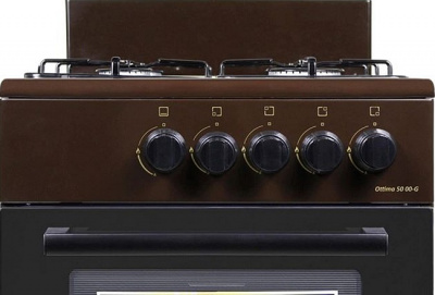 Газовая плита ARTEL Ottima 50 G с ГК духовки, коричневый