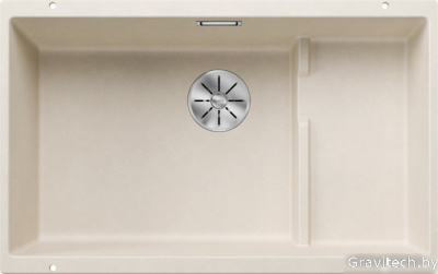Кухонная мойка Blanco Subline 700-U Level (мягкий белый, корзинчатый вентиль)