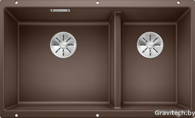 Кухонная мойка Blanco Subline 430/270-U (кофе) 523160