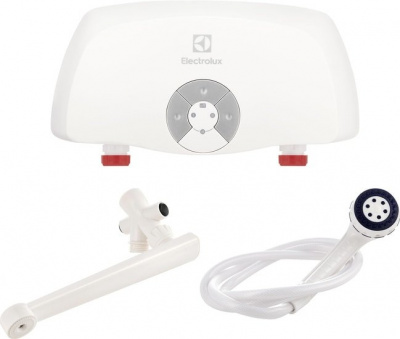 Проточный электрический водонагреватель кран+душ Electrolux Smartfix 2.0 TS (3,5 кВт)