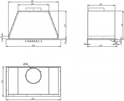Кухонная вытяжка Akpo Neva 60 WK-9 (белый)