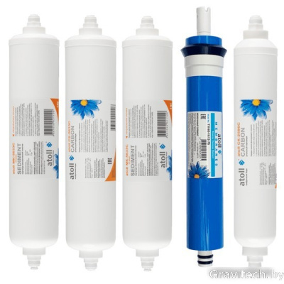 Комплект картриджей Atoll №104 STDA (для A-575 SailBoat, A-575E CMB-R3)