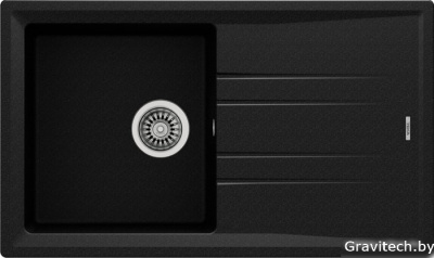 Кухонная мойка TEKA Stone 50 B-TG (черный металлик)