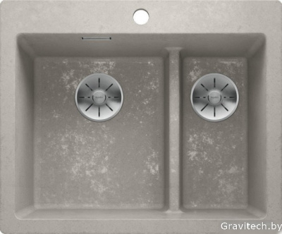 Кухонная мойка Blanco Pleon 6 Split (бетон) 525308