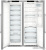 Комбинация side by side Liebherr SBSes 8773 Premium