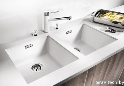 Кухонная мойка Blanco Subline 400-U (белый)