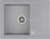 Кухонная мойка TEKA Stone 45 S-TG 1B 1D 115330049 (серый металлик)