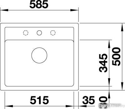 Кухонная мойка Blanco Legra 6 523334 (белый)