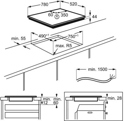 Варочная панель Electrolux EIV87675