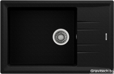 Кухонная мойка TEKA Stone 60 S-TG 1B 1D (черный металлик)