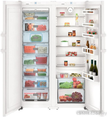 Комбинация side by side Liebherr SBS 7242