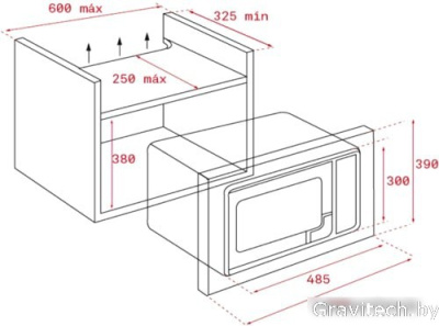 Микроволновая печь TEKA MB 620 BI
