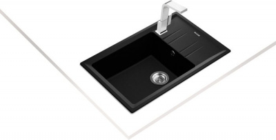 Кухонная мойка TEKA Stone 60 S-TG 1B 1D (черный металлик)