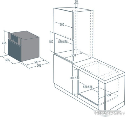 Электрический духовой шкаф ASKO OCS8478G