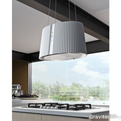 Кухонная вытяжка Falmec Marilyn E-ion Island 67 450 м3/ч (белый)