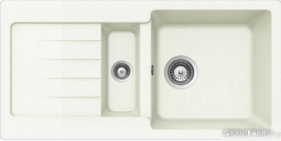 Кухонная мойка TEKA Kea 60 B-TG (белый, без клапана автомата)